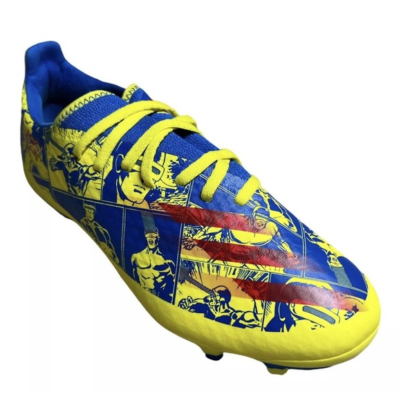 adidas x Cyclops Marvel Soccer Cleats X GHOSTED MG GZ7558 Mens 9 NEW - Picture 8 of 13